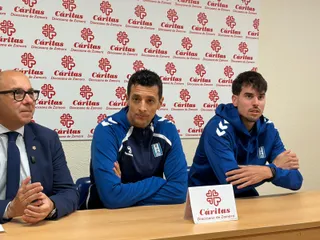 Saulo Hernández en rueda de prensa