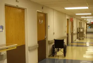 Pasillo de un hospital