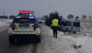 Imagen de un accidente en la zona