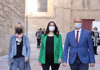 Ines Arrimadas en su visita a Salamanca
