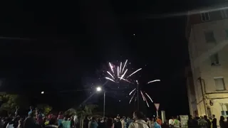 Fuegos artificiales en las fiestas de San José Obrero 2026