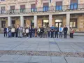 Imagen del minuto de silencio