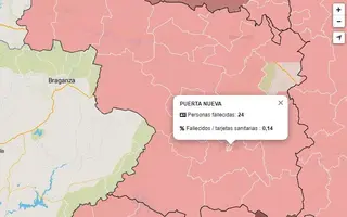 Mapa muertos