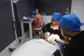 Una operación de cirugía