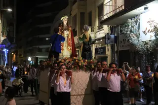 Procesión de la Virgen de la Saleta. Archivo