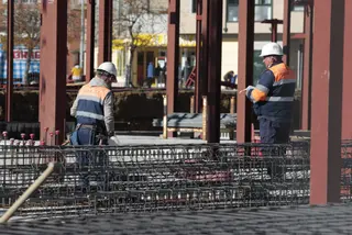 Trabajadores de una obra