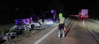 Accidente mortal en la A 6 (5)