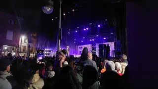 El concierto de Sanguijuelas del Guadiana en Benavente el pasado mes de abril