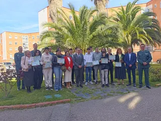 GALERÍA | Entrega de diplomas a los clasificados de Zamora en la Ciberliga de la Guardia Civil