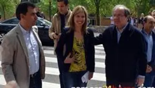 Herrera se compromete con San Damián a la construcción del centro cívico en la Avenida Príncipe de Asturias