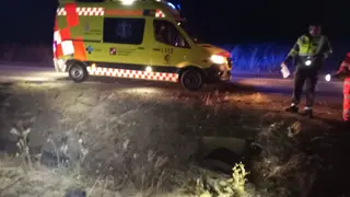 Imagen de archivo de una ambulancia en la zona