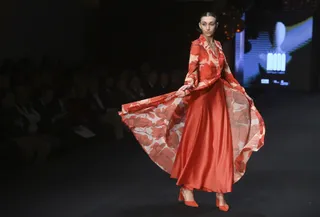 Ricardo Ordóñez ICAL. Desfile de Ángel Iglesias.Archivo