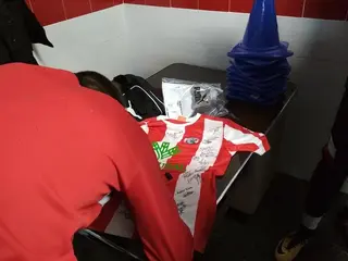 Zamora Camiseta Firmada