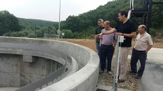 A buen ritmo las obras de la depuradora de El Puente de Sanabria