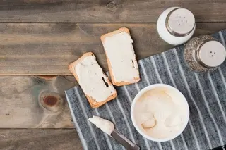 Tostadas con queso