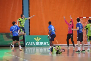 Imagen del BM Zamora - Base Oviedo celebrado este sábado
