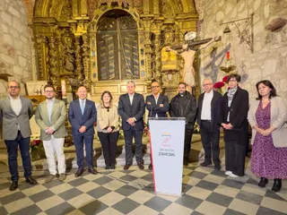 El Cristo de Morales recupera su luz tras una delicada restauración