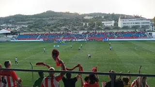 Partido del Zamora CF en Ourense. ARCHIVO | SOFÍA REVENGA