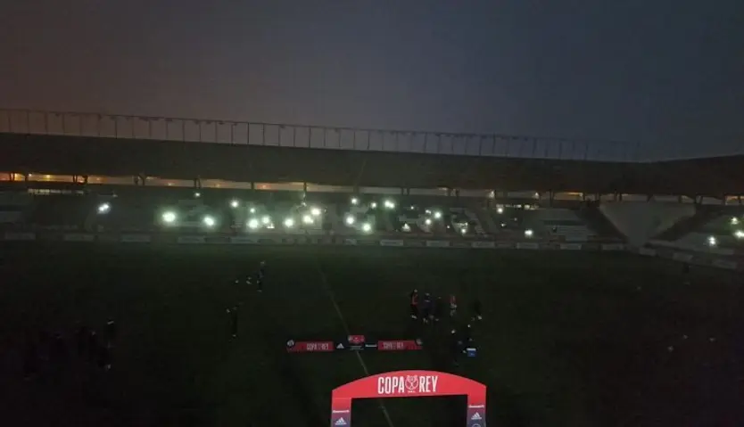 El Ruta de la Plata sin luz