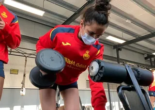 Elba Álvarez selección