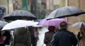 Lluvia en Zamora. Archivo