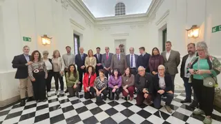 Participantes en asamblea Ruta Vía de la Plata