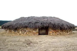 Corral de ovejas rehabilitado en Sarracín de Aliste