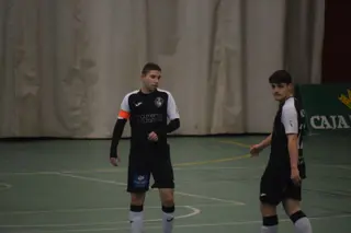 Alejandro y Merchy, en un partido anterior