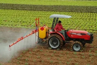 Imagen de archivo de un agricultor en la provincia