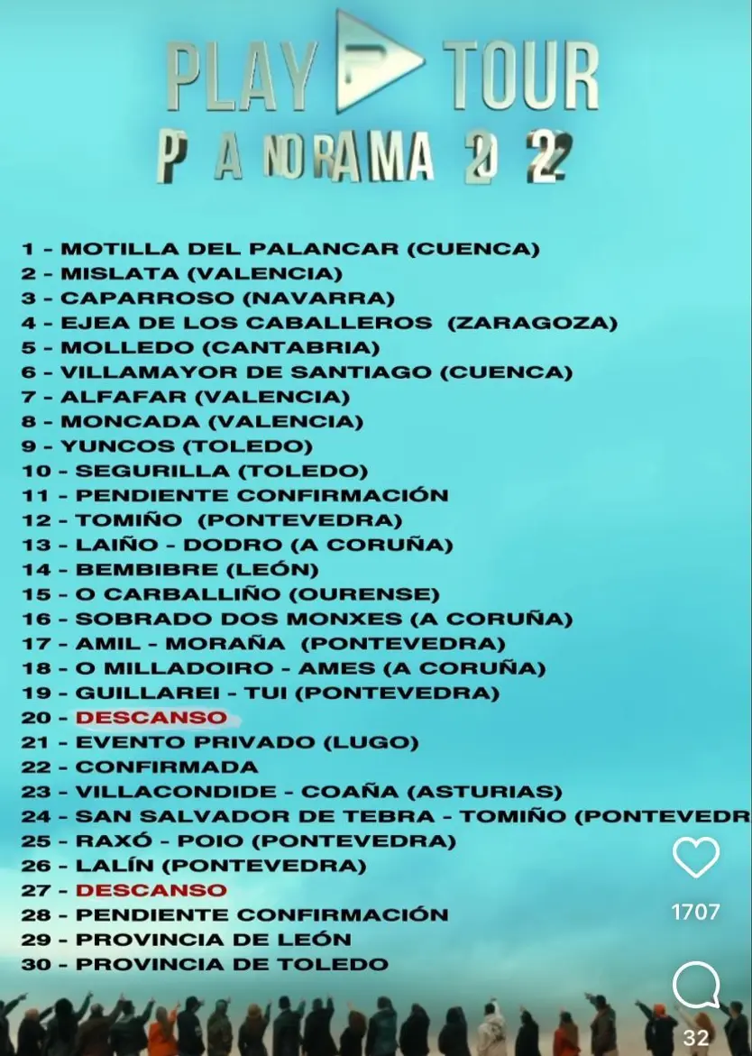 Fechas confirmadas de la Orquesta Panorama en septiembre