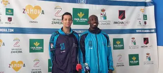 Saulo Hernández y Robert Opong