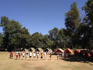 Campamento. Archivo