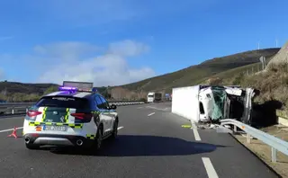 Accidente en la A 52