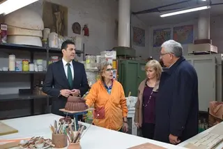 La artesanía de Marisa Vergara, protagonista en el Día de la Mujer