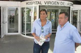 PSOE Zamora. Ana Sánchez y J.I. Martín Benito Sanidad 22 08 17