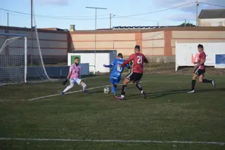 Viti bate al portero del Fabero