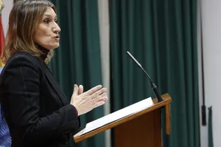 Rocío Lucas, consejera de Educación de la Junta de Castilla y León. Archivo.