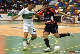 El FS Zamora Euronics aguanta media hora al Elche y pierde en el tramo final (5-2)