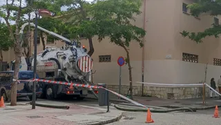 Imagen De Un Camión De Desataques En La Zona