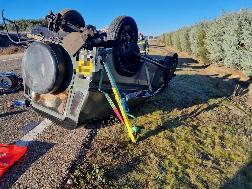 Accidente en la A 52 esta mañana 4