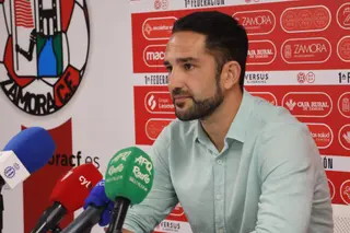 Dani Vidal, en rueda de prensa | Carlos G. Rodríguez