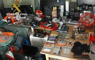 La Guardia Civil detiene a cinco personas por su presunta participación en nueve robos con fuerza