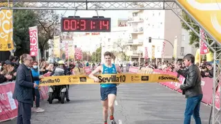 Alberto Guerrero se impone en la Carrera Popular Nervión San Pablo