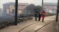 Imagen de archivo de la UME dando servicio en un incendio de la provincia de Zamora