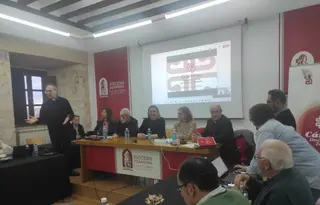 Isabel Blanco en el consejo General de Cáritas