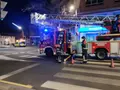 Bomberos y ambulancia en Zamora