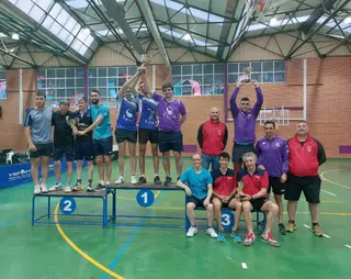 Podium equipos