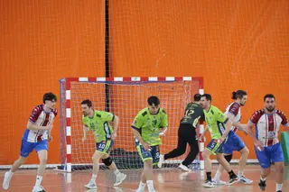 Un partido anterior del Balonmano Zamora. Archivo