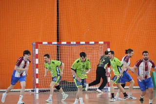 Un partido anterior del Balonmano Zamora. Archivo
