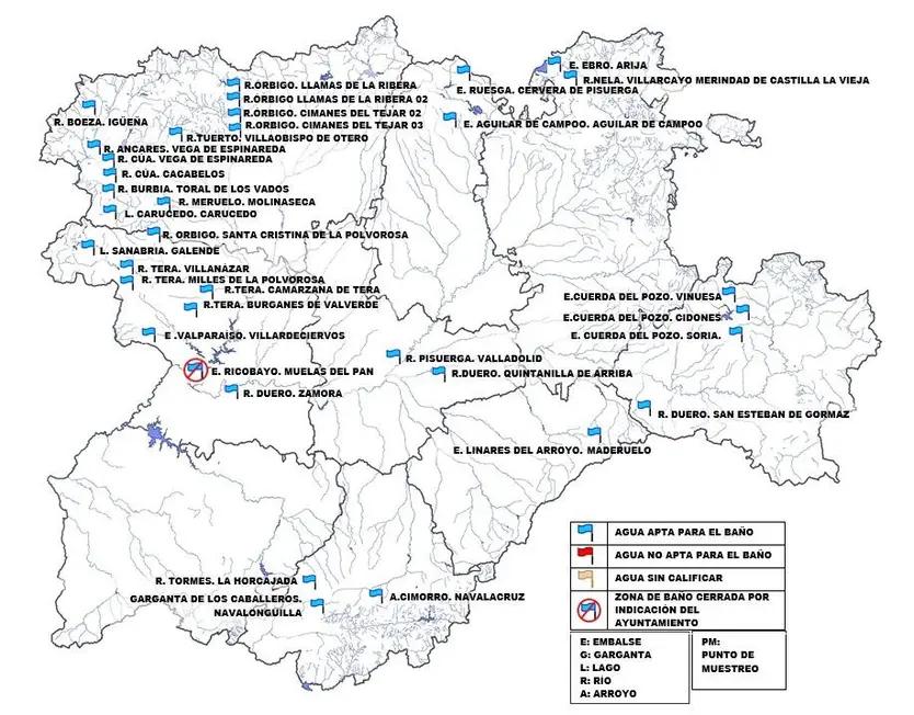 2022 09 09 MAPA APTITUD ZONAS DE BAÑO
